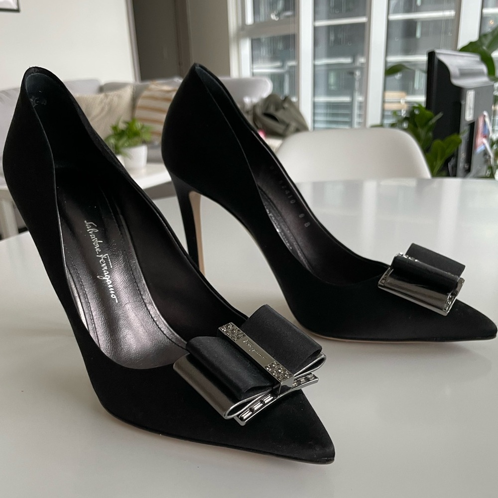 Salvatore Ferragamo Double Bow Pump